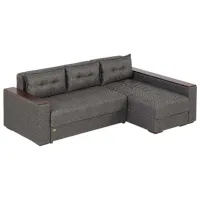 Canapea de colț Confort N-8 (1224552) Stofă / Gray