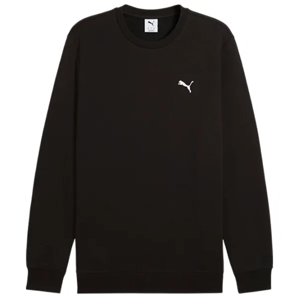 Hanorac pentru bărbați Puma Ess Small Logo Crew Terry  Drept / Black photo 1 Hanorac pentru bărbați Puma Ess Small Logo Crew Terry  Drept / Black photo 1