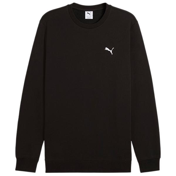 Hanorac pentru bărbați Puma Ess Small Logo Crew Terry  Drept / Black photo 1 Hanorac pentru bărbați Puma Ess Small Logo Crew Terry  Drept / Black photo 1