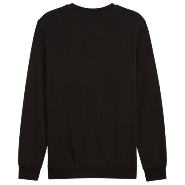 Hanorac pentru bărbați Puma Ess Small Logo Crew Terry  Drept / Black photo 3 Hanorac pentru bărbați Puma Ess Small Logo Crew Terry  Drept / Black photo 3