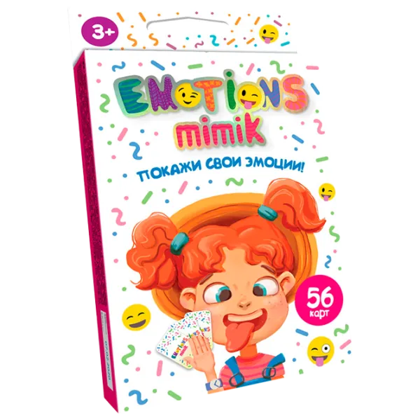 Настольная игра Danko Toys Emotions Mimik 3+/ Для вечеринок photo 1