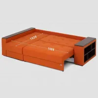 Canapea de colț Confort N-8 (1224562) Stofă / Orange photo 3