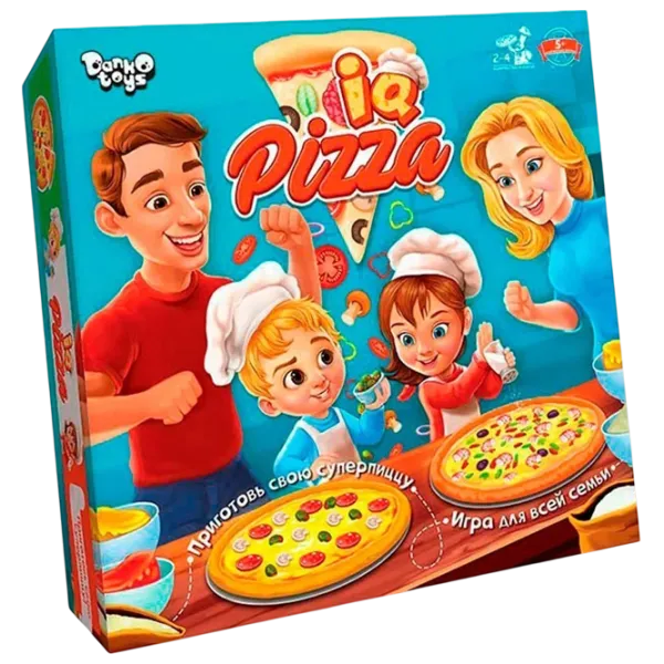 Настольная игра Danko Toys IQ Pizza 5+/ Развитие photo 1