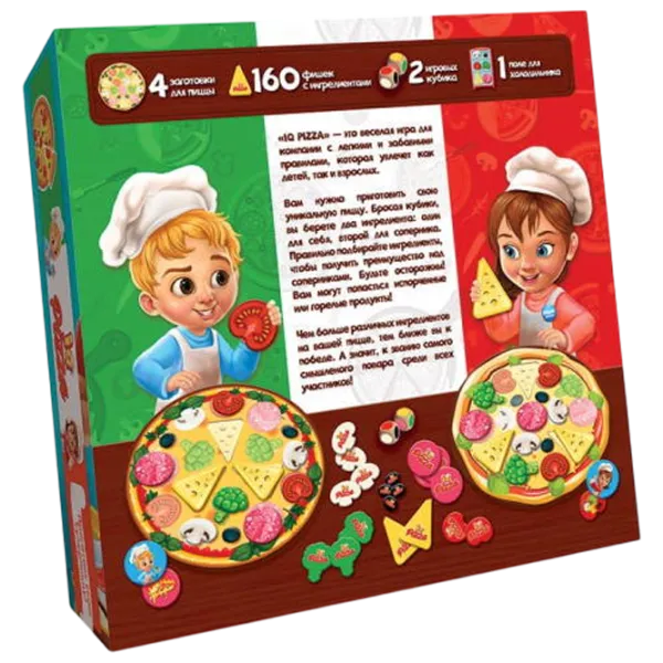 Настольная игра Danko Toys IQ Pizza 5+/ Развитие photo 2