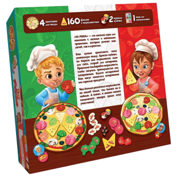 Настольная игра Danko Toys IQ Pizza 5+/ Развитие photo 2