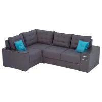 Canapea de colț Confort Irina (1224532) Stofă / Gray