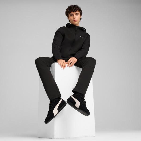 Hanorac pentru bărbați Puma Evostripe Full-Zip Hoodie Dk  Drept / Black photo 5