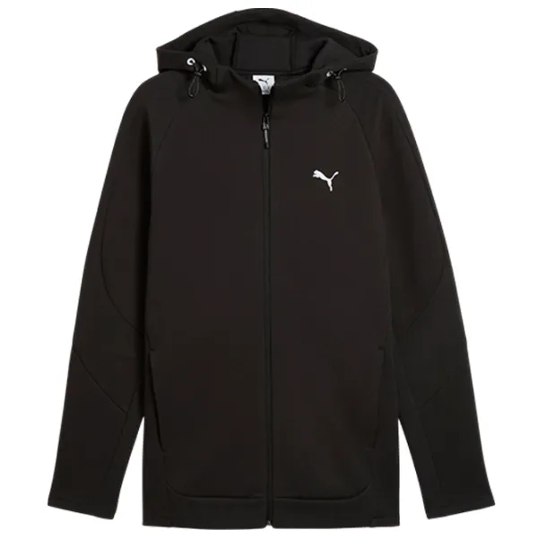 Hanorac pentru bărbați Puma Evostripe Full-Zip Hoodie Dk  Drept / Black photo 1