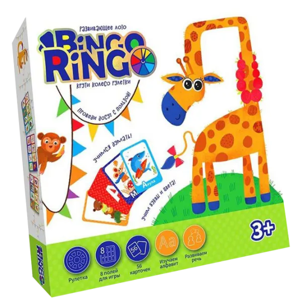 Настольная игра Danko Toys Bingo Ringo 3+/ Бинго photo 1