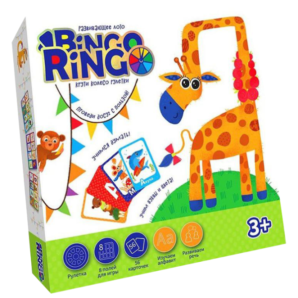 Настольная игра Danko Toys Bingo Ringo 3+/ Бинго photo 1