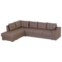 Canapea de colț Confort Irina (1224533) Stofă / Brown