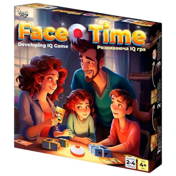 Настольная игра Danko Toys Face Time 4+/ Логическая игра photo 1