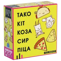Настольная игра Feelindigo Taco Cat Goat Cheese Pizza 8+/ Игральные карты
