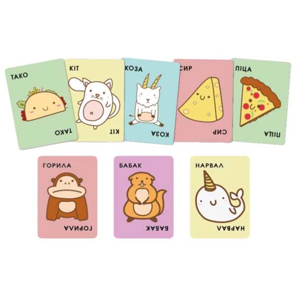 Настольная игра Feelindigo Taco Cat Goat Cheese Pizza 8+/ Игральные карты photo 2
