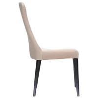 Scaun de bucătărie Modalife Megan Stofă/ Cream Black photo 3