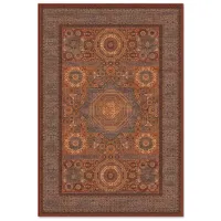 Covor Covoare Ungheni Antique Brown Grey / Lână