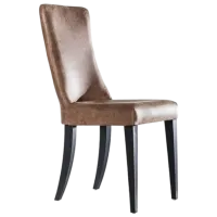 Scaun de bucătărie Modalife Milano Stofă/ Brown Black