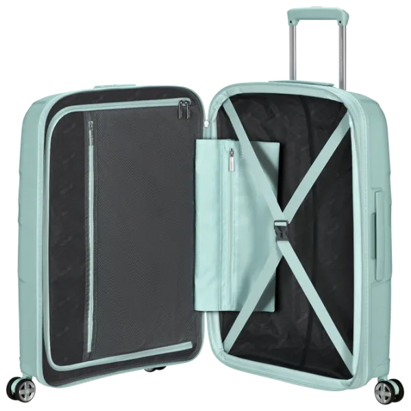Valiză American Tourister Starvibe Spinner Expandable 70l/ Mint photo 5 Valiză American Tourister Starvibe Spinner Expandable 70l/ Mint photo 5