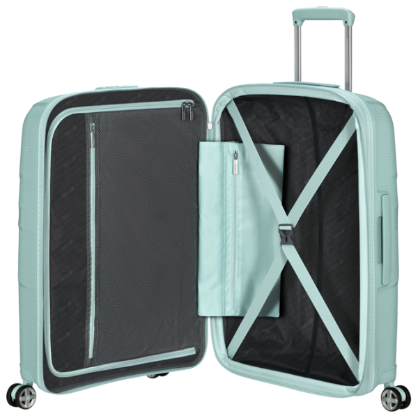 Valiză American Tourister Starvibe Spinner Expandable 70l/ Mint photo 5 Valiză American Tourister Starvibe Spinner Expandable 70l/ Mint photo 5