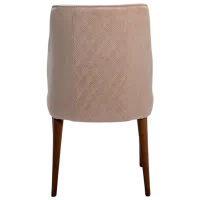 Scaun de bucătărie Modalife Olivya Stofă/ Beige Wood photo 3