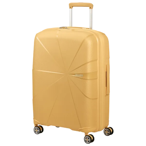 Чемодан American Tourister Starvibe Spinner Expandable 70л/ Metalic Желтый photo 2