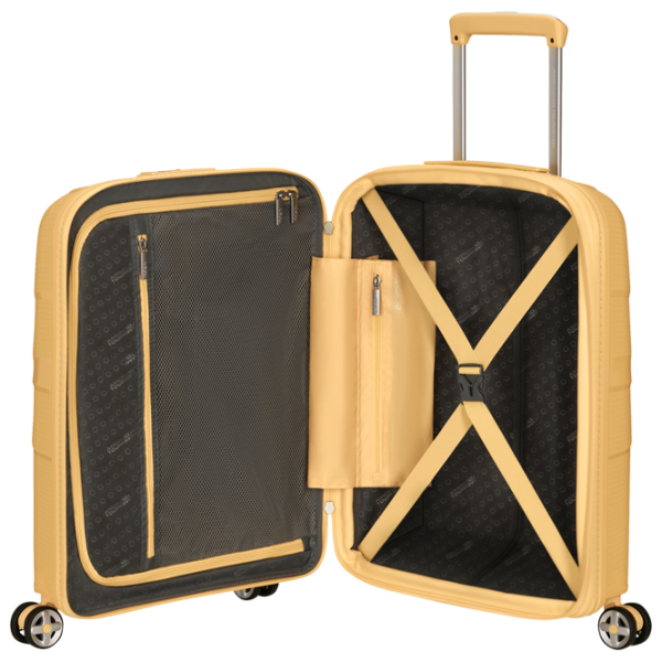 Valiză American Tourister Starvibe Spinner Expandable 37l/ Metalic Yellow photo 5