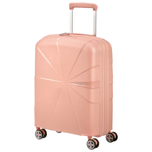 Valiză American Tourister Starvibe Spinner Expandable 37l/ Metalic Peach photo 2 Valiză American Tourister Starvibe Spinner Expandable 37l/ Metalic Peach photo 2