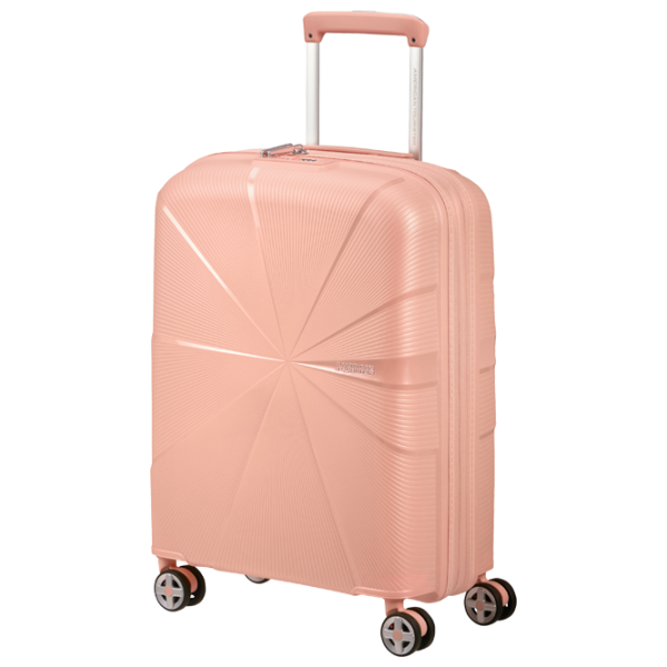 Valiză American Tourister Starvibe Spinner Expandable 37l/ Metalic Peach photo 2 Valiză American Tourister Starvibe Spinner Expandable 37l/ Metalic Peach photo 2