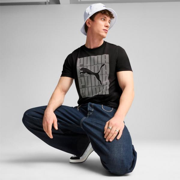 Tricou pentru bărbați Puma Graphics Wording Tee 100% bumbac / Black photo 5 Tricou pentru bărbați Puma Graphics Wording Tee 100% bumbac / Black photo 5