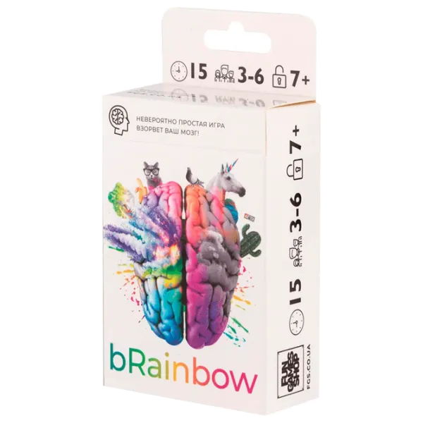 Настольная игра Fun Games bRainbow 7+/ Логическая игра photo 1