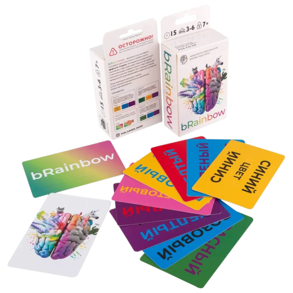 Настольная игра Fun Games bRainbow 7+/ Логическая игра photo 4