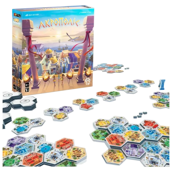 Joc de masă Woodcat Akropolis 8+/ Strategie photo 2