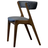 Scaun de bucătărie Mobicasa Danish Stofă/ Blue Walnut photo 2