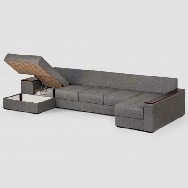 Угловой диван Confort N-7 SG (1224559) Ткань / Серый photo 4 Угловой диван Confort N-7 SG (1224559) Ткань / Серый photo 4