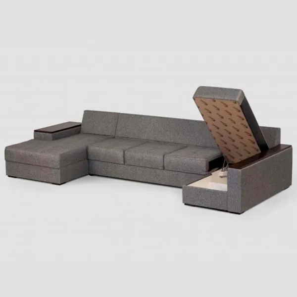 Угловой диван Confort N-7 SG (1224559) Ткань / Серый photo 5 Угловой диван Confort N-7 SG (1224559) Ткань / Серый photo 5