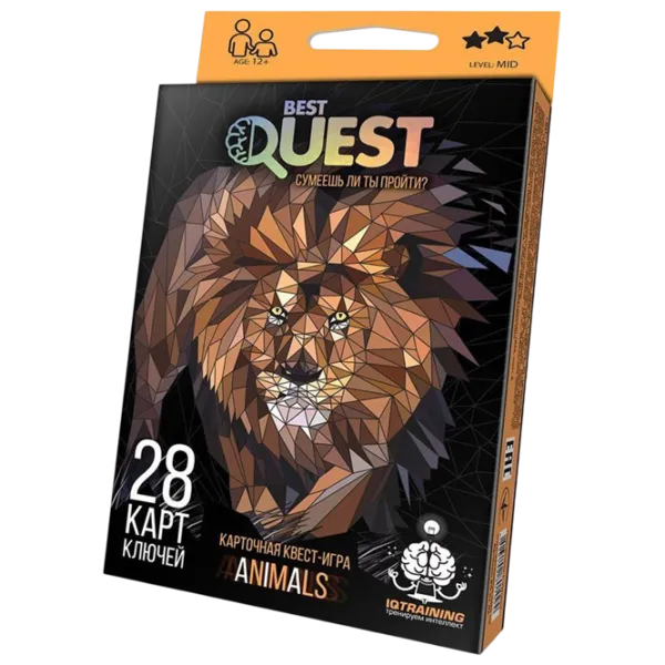 Настольная игра Danko Toys Best Quest 12+/ Логическая игра photo 1