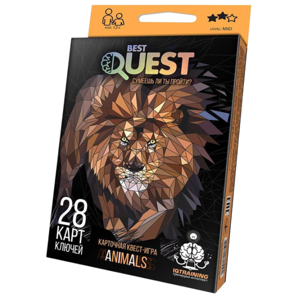Настольная игра Danko Toys Best Quest 12+/ Логическая игра photo 1