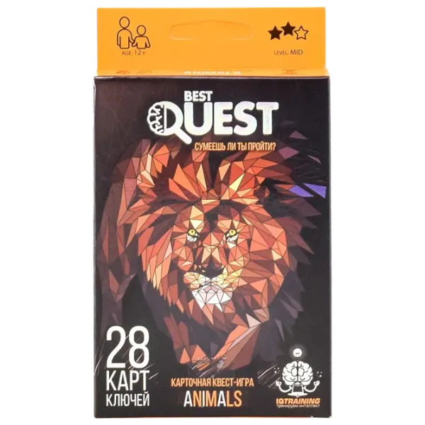 Настольная игра Danko Toys Best Quest 12+/ Логическая игра photo 2