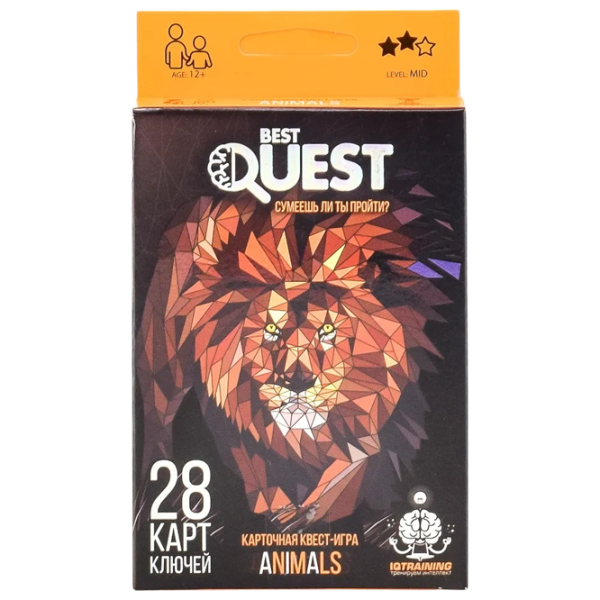 Настольная игра Danko Toys Best Quest 12+/ Логическая игра photo 2