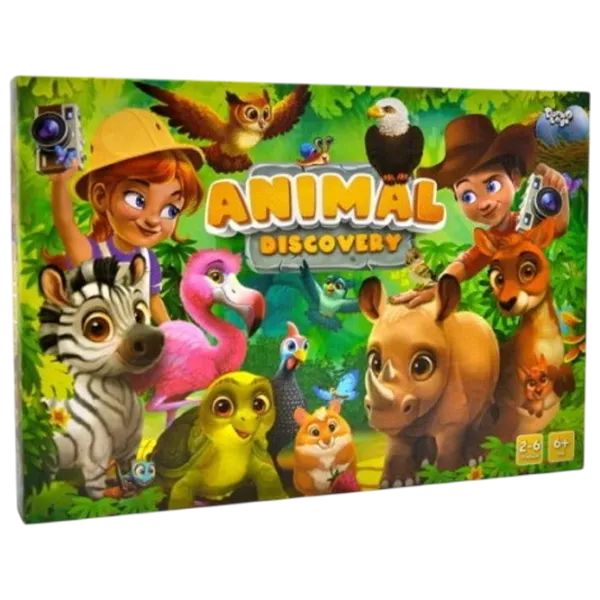 Joc de masă Danko Toys Animal Discovery 6+/ Strategie photo 1