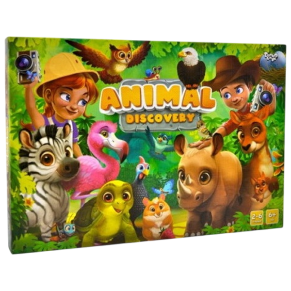 Joc de masă Danko Toys Animal Discovery 6+/ Strategie photo 1