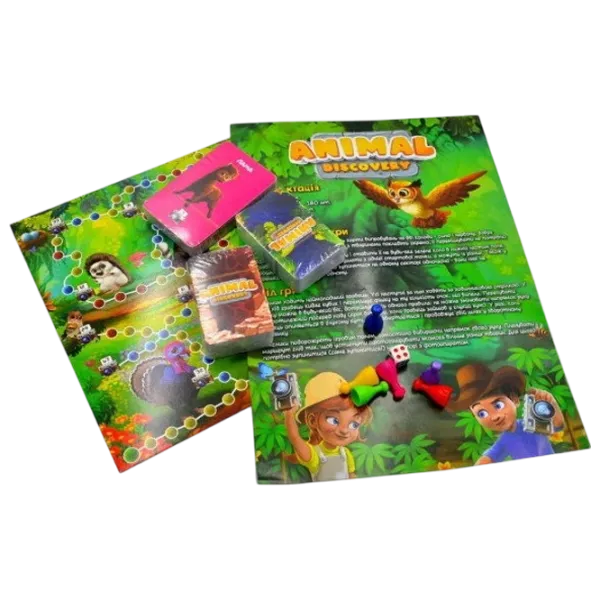 Joc de masă Danko Toys Animal Discovery 6+/ Strategie photo 2