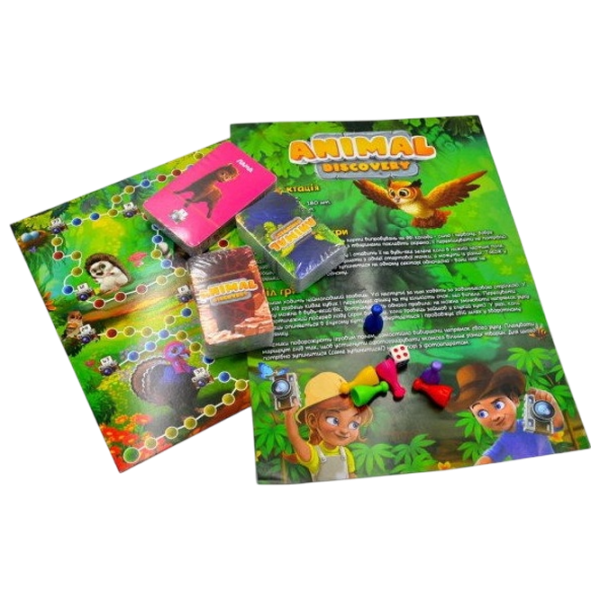 Joc de masă Danko Toys Animal Discovery 6+/ Strategie photo 2