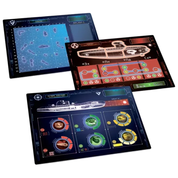 Joc de masă Woodcat Captain Sonar 12+/ Strategie photo 2