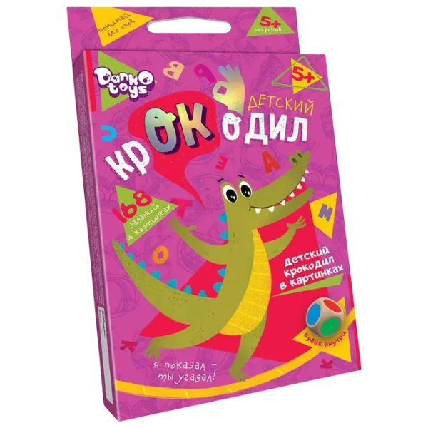 Настольная игра Danko Toys Baby crocodile 5+/ Ролевые игры photo 1