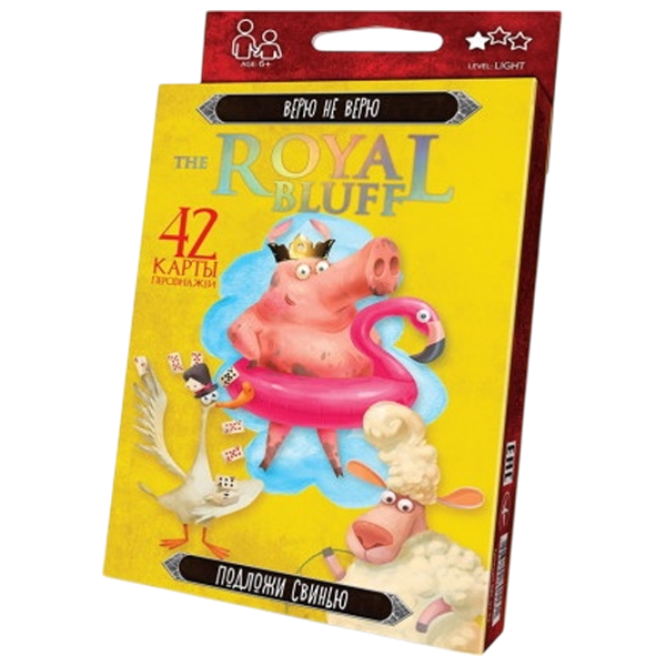 Настольная игра Danko Toys The Royal Bluff 6+/ Для вечеринок photo 1