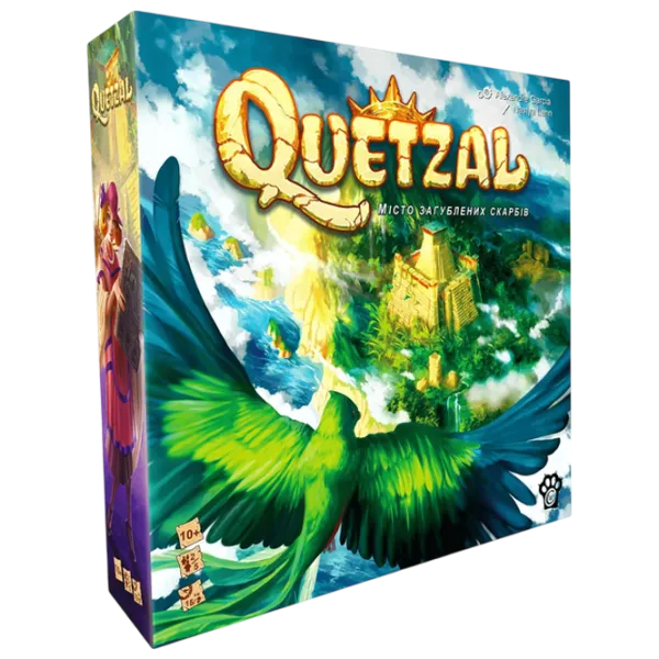 Joc de masă Woodcat Quetzal 10+/ Strategie photo 1