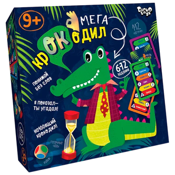 Настольная игра Danko Toys Mega Crocodile 9+/ Ролевые игры photo 1