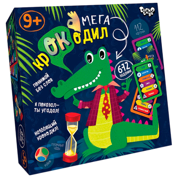 Настольная игра Danko Toys Mega Crocodile 9+/ Ролевые игры photo 1