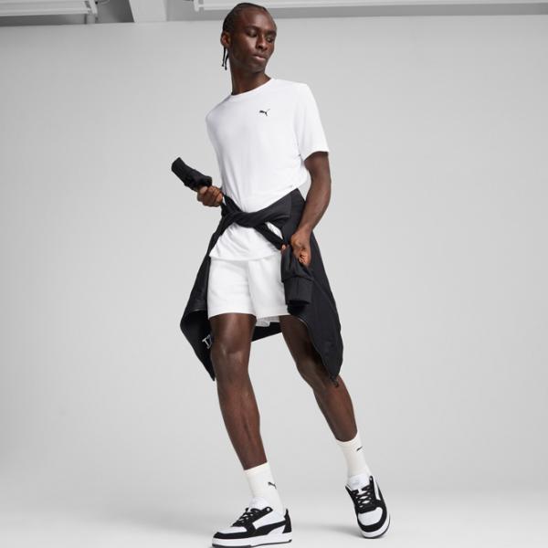 Футболка для мужчин Puma Ess Small Logo Poly Tee 100% полиэстер / Белый photo 5